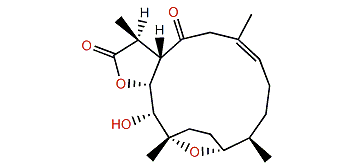 Pachyclavulariolide Q